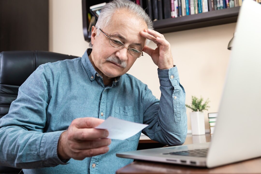 person choosing insurance policy